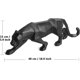 thumbnail image 2 of Estatuas abstractas de leopardo, escultura de pantera, animal tallado a mano, resina, decoración moderna para el hogar, grande, 2 of 5