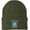 Olive, variant on Coast Guard Veteran Embroidered Beanie | USA Military Patriotic Winter Knit Hat for Men & Women (Black)