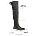 thumbnail image 2 of Brinley Co. Womens Tru Comfort Foam™ Extra Wide Calf Over The Knee Boot, 2 of 7