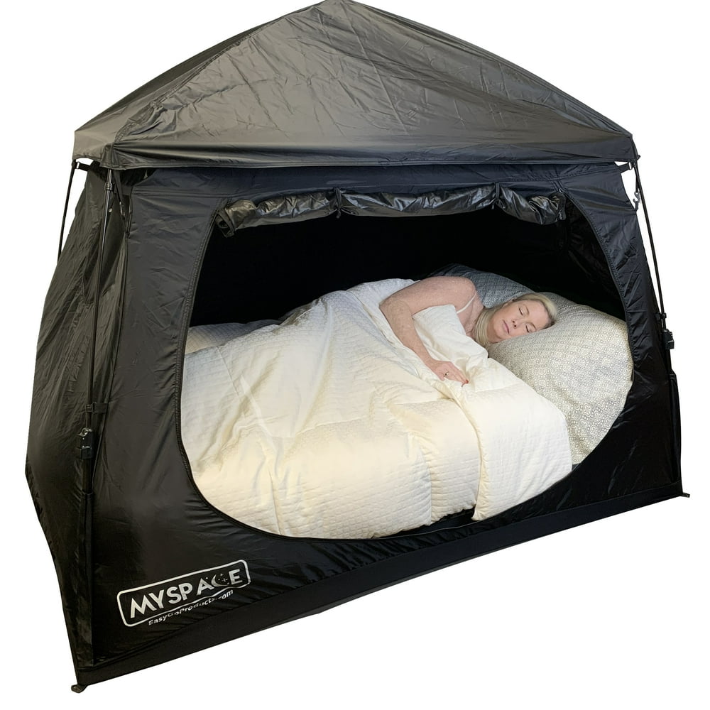 My Space Indoor Pop Up Privacy Canopy Tent for Adults and Kids Bed Room
