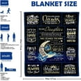 thumbnail image 4 of LHSHID Daughter Gifts from Stepmom Bonus Daughter Gifts Gift for Bonus Daughter Blanket Stepdaughter Gifts from Stepmom Bonus Daughter Birthday Gifts Gifts for Stepdaughter Blanket 50x60in, 4 of 6