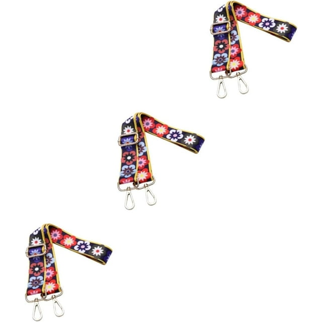 Huggegwe 3 Pcs Sangles de Vêtements Bandoulière de Sac Bandoulière de Sac Impression Bandoulière de Sac Bandoulière Réglable pour Bandoulière de Sac Bandoulière une CJB91-26469