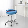 thumbnail image 7 of Fotbe Congratulation Graduate Stool Covers Round,Waterproof Round Bar Stool Covers Bar Chair Covers Washable Stool Cushion Slipcover for 12-14 Inch Chair-14 inch, 7 of 7