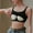 Black, variant on Padded Tank Tops For Women Sevevn Fashion Women's Summer Casual Solid Color Strap U-shaped Camisoles Bra Tank Tops For Women