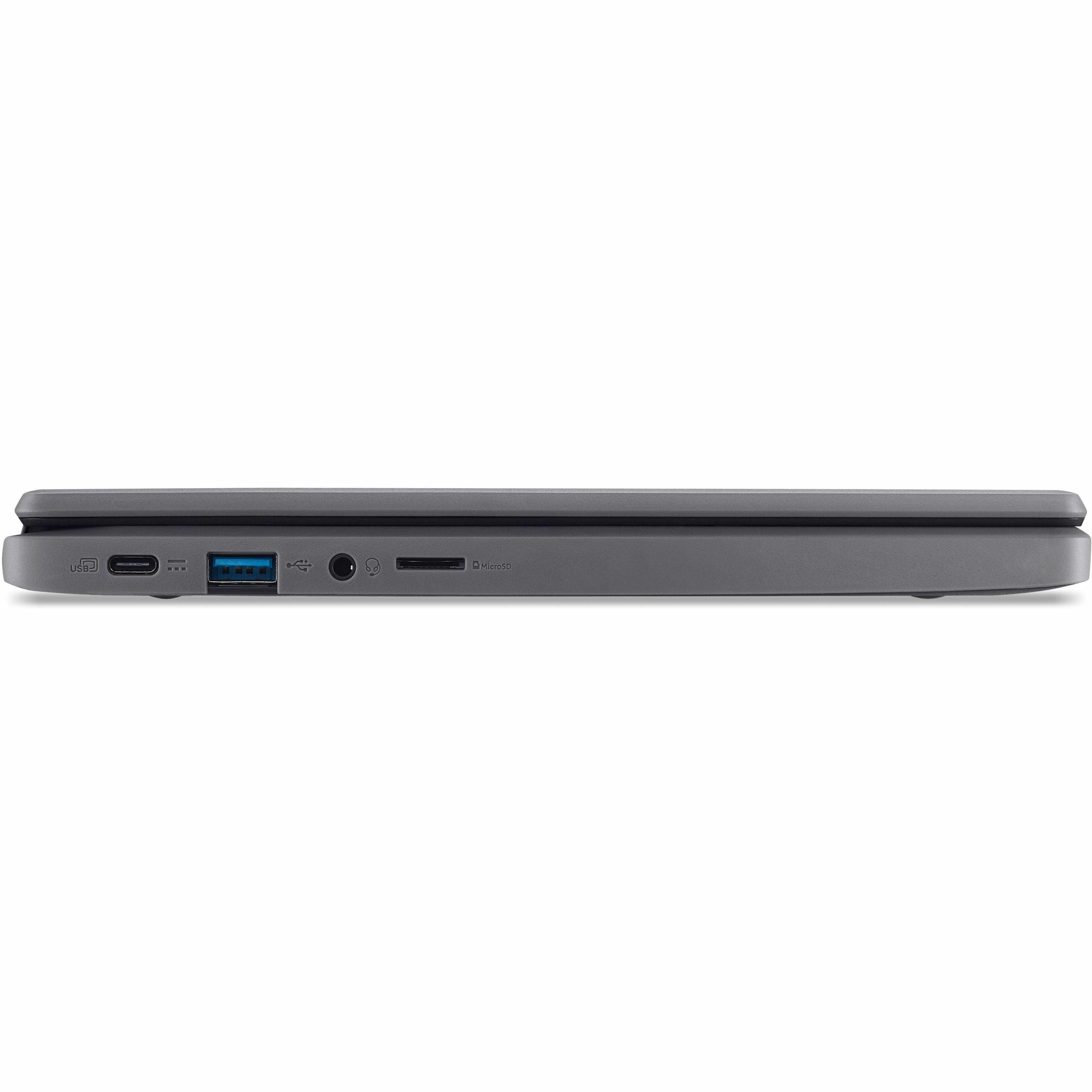 Acer Chromebook Spin 311 R724T R724T-K6Y1 11.6" Touchscreen Convertible 2 in 1 Chromebook, HD, MediaTek MT8 MT8186TV/AZA, 8 GB, 64 GB Flash Memory, English (US) Keyboard, Black