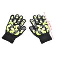 thumbnail image 4 of Guantes de invierno para niños Qarigey de punto con diseño de camuflaje, 4 of 6