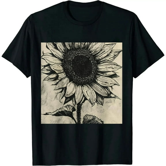 Qinduosi Womens Oversized Tshirt Graphic Tees Crew Neck Summer Short Sleeve Loose Fit Tops Black