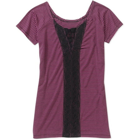 Women's Scoop Ballet Neck Raglan Top