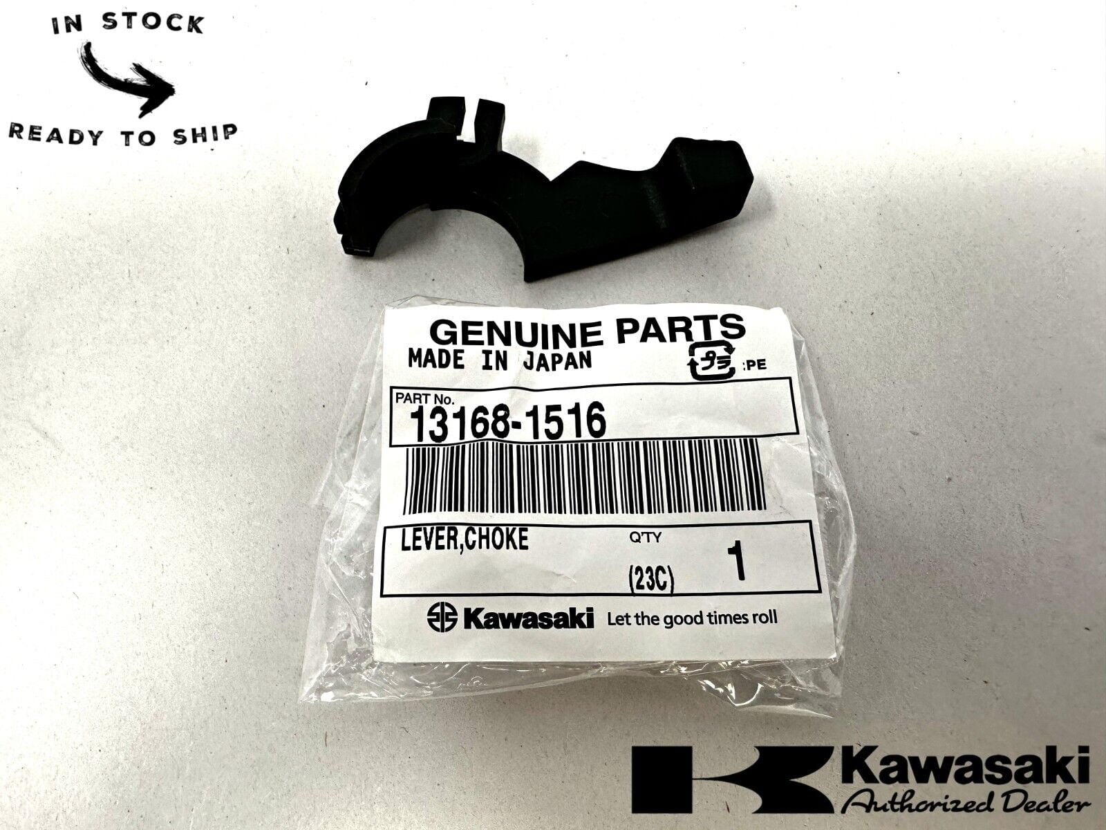 1984-2007 Kawasaki KL 600 KLR 250 650 OEM Dual-Sport Choke Lever