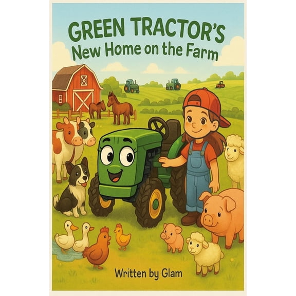 Green Tractor's New Home on the Farm, (Paperback)