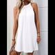 thumbnail image 4 of Vestido de Verano Holgado Sin Mangas, Cuello Redondo, Color Liso, , Talla M, 4 of 9
