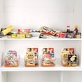 thumbnail image 5 of VECELO 2 Pack Plastic Storage Bins, Multi-Use Built-In Handles Clear Storage Containers, Pantry & Home Organization Storage Boxes, 11.42" x 8.46" x 3.94", 5 of 9