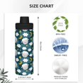 thumbnail image 3 of Picia Sweet Dream Lamb Pattern Water Bottle 18 oz Stainless Steel Insulated Bottles With Handle Leak Proof Gym Sport Water Jug BPA-free insulated kettle For Men Women Adults, 3 of 7