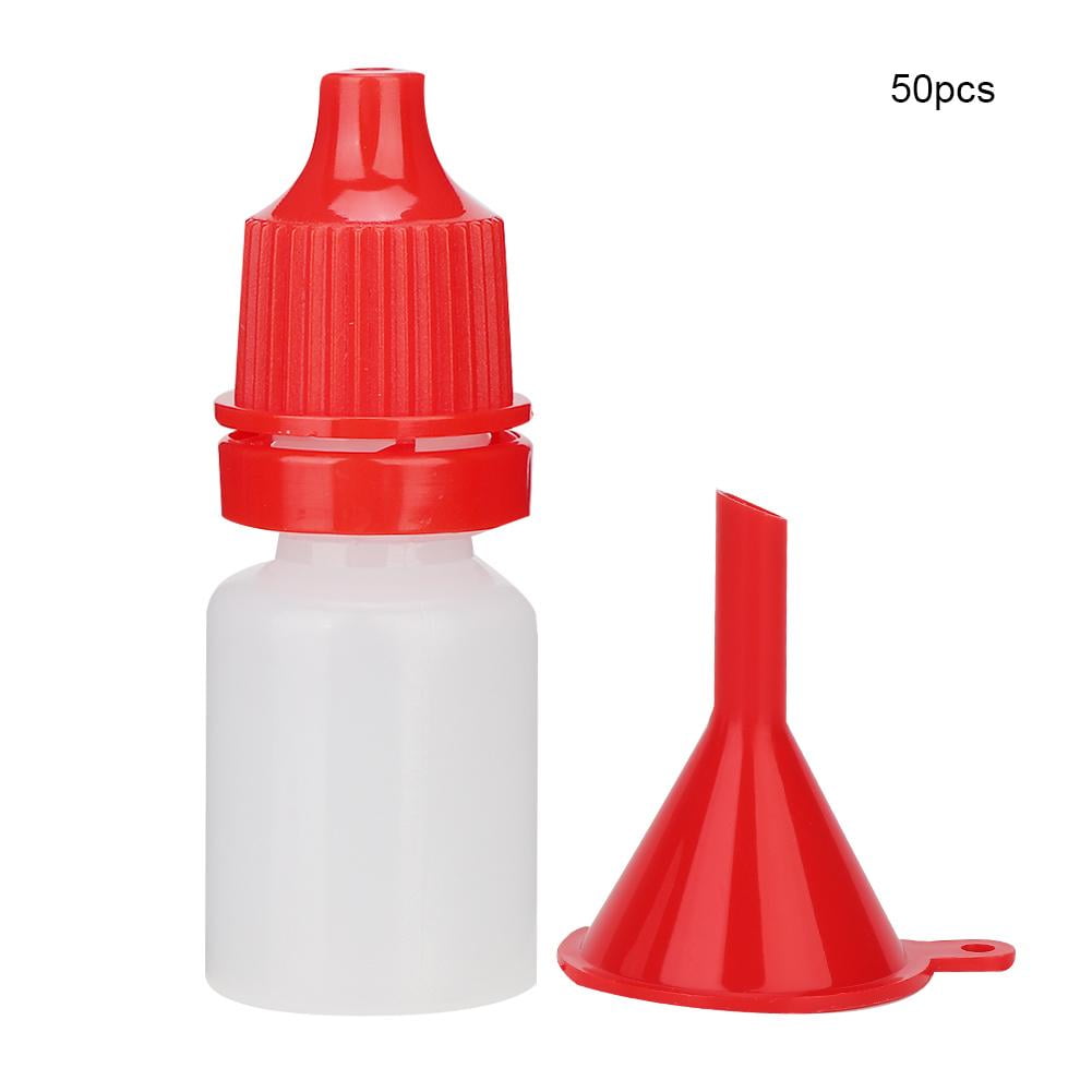 Eye Drops Bottle Small Drop Bottle Liquid Dropper 50pcs / Bag 5ml