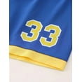 thumbnail image 4 of Fdqin Boys Athletic Shorts Set 6 Pieces Basketball Jersey Outfits for Kids Sleeveless Tank Top and Shorts Summer Activewear Red Yellow Blue 7-8Years, 4 of 7
