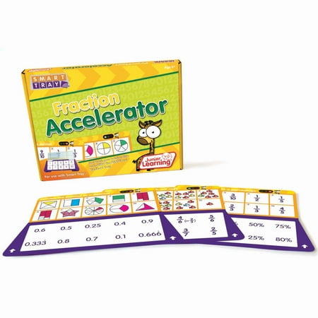 UPC: 0858426007703 | Junior Learning Fraction Accelerator Educational Learning Cards