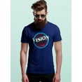 thumbnail image 2 of Desire Is Born With Vision T-Shirt Men -Image by Shutterstock, Male Large, 2 of 4