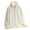 Beige, variant on Lady Jacket Women's Fall and Winter Solid Color Zipper Thickened Double Polar Fleece Hooded Coat Plus Size Soft Comfort Fit Casual Coat Zip Casual Jacket Black