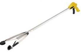 Expert Gardener Aluminum Pick Up Tool - Picking Up Trash Clip New Garden Pick Tool