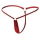 thumbnail image 3 of Tanga pequeña para mujer, ropa interior de color sólido, sencilla, sexy, de una sola cuerda, cintura baja, mini ropa interior sexy, 3 of 5