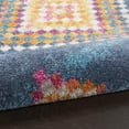 thumbnail image 4 of 2â€™ x 3â€™ Navy Blue Berber Pattern Scatter Rug, 4 of 5