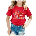 thumbnail image 1 of Vêtements pour Filles T-Shirt à Manches Courtes Imprimé pour Filles Col Ras du Cou Vêtements d'Été pour Filles Vêtements pour Filles 110,00 Mode Filles, 1 of 4