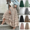 thumbnail image 2 of Tiered Elastic Waist Tulle Maxi Skirt, 2 of 5