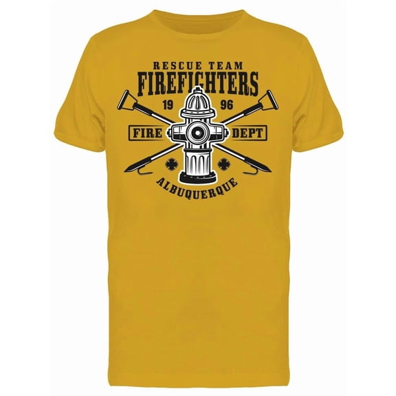 Rescue Team Firefighters, 1996 Tee Men's -Image by Shutterstock