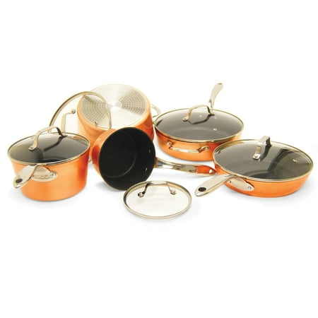 

THE ROCK by Starfrit 10 Piece Copper Cookware Set