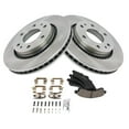 thumbnail image 4 of TRQ Front Brake Pad & Rotor Kit Brake Pads Brake Rotor Ceramic Fits Select 2006 Isuzu Ascender, 4 of 4