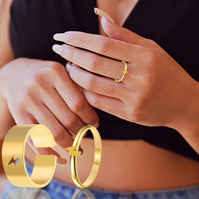 Iumwxz Ladies Fashion Geometric Set Opening Jewelry