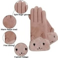 thumbnail image 3 of Winter Gloves for Women Cold Weather Touchscreen Texting Gloves - Warm & Thermal Gloves Windproof, 3 of 5