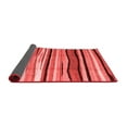thumbnail image 2 of Ahgly Company Indoor Square Abstract Red Contemporary Area Rugs, 5' Square, 2 of 4