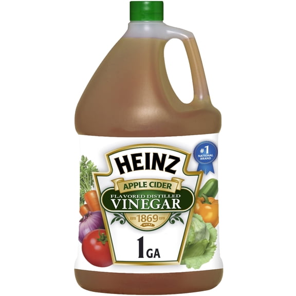 Heinz Apple Cider Distilled Vinegar with 5% Acidity, 1 gal Jug