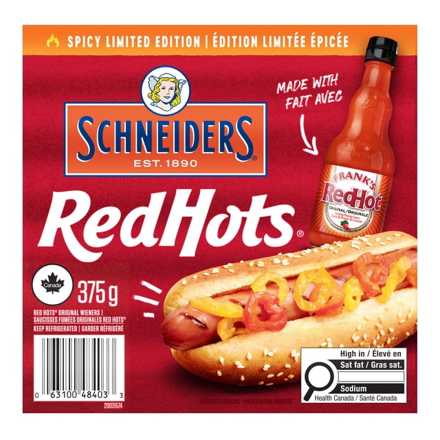 Schneiders Red Hots® Original Wieners, 375 g