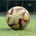 thumbnail image 3 of Balón de fútbol oficial de tamaño 5, de alta calidad, sin costuras, para partidos de equipo, para entrenamiento de fútbol, 3 of 5