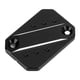 thumbnail image 4 of Tapa del depósito de líquido de freno delantero de motocicleta, aleación de aluminio CNC T6063, repuesto para YZF R125 2014-2021Negro, 4 of 14