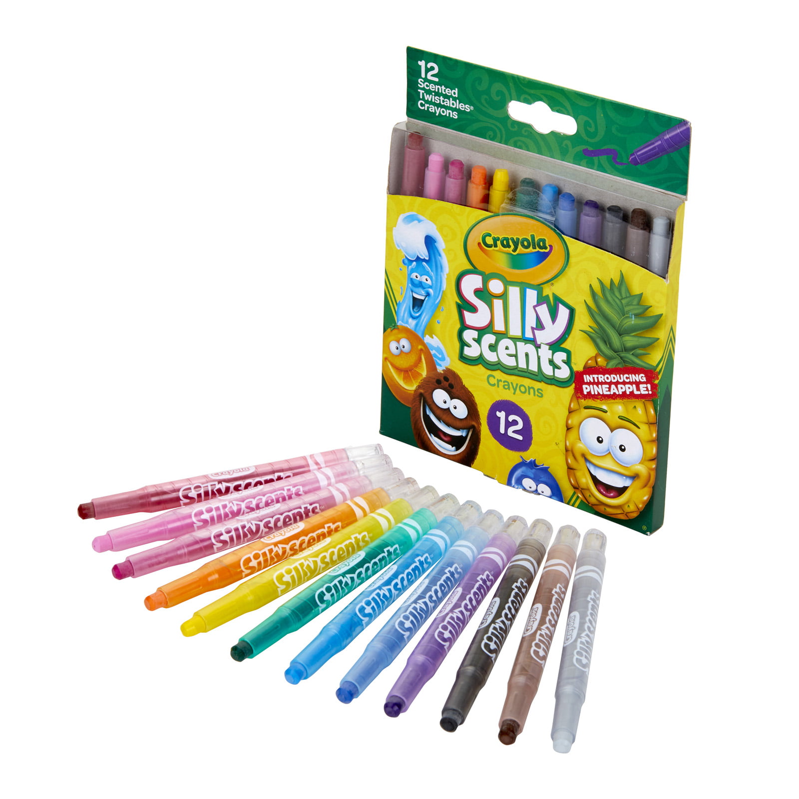 Crayola Silly Scents Twistables, Scented Crayons & Pencils, 72Count, Great  Fo