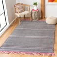 thumbnail image 3 of SAFAVIEH Montauk Kiana Striped Area Rug, Red/Multi, 8' x 10', 3 of 5