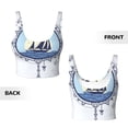 thumbnail image 5 of Picia Not All Who Wander Are Lost2 Sports Bra for Women,Padded Strappy Sports Bras Medium Support Yoga Bra with Removable Cups,Running Yoga Bra-Large, 5 of 9