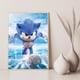thumbnail image 3 of Póster de S-Sonic H-Hedgehog, decoración de habitaciones, decoración de salas de estar, decoración del hogar, carteles para decoración de paredes, pinturas decorativas, 3 of 5