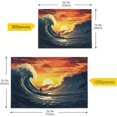 thumbnail image 5 of Surfer Riding Waves Jigsaw Puzzles 500 PiecesPuzzles for Adults Family Game Intellective Toys Wall Art Work for Educational Gift Home Decor, 5 of 7