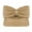 Khaki, variant on Yucurem Women Straw Evening Bag With Bow Weaving Clutch Bag Ladies Daily Bag (Khaki) Casual straw bag (Khaki)