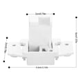 thumbnail image 2 of MesaSe High-Quality Nylon Washer Lid Lock Strike for GE & Hotpoint Washers Durable & Long-Lasting, 2 of 5