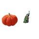 thumbnail image 1 of Estatua De Cojín De Peluche De Pavo Real Y Calabaza De Halloween, Decorativa Para Sofá Cama, Dormitorio, Oficina, Sala De Estar, Adorno De Mesa, Colección De Esculturas, 1 of 8