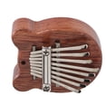 thumbnail image 4 of Kalimba 8 Tons, 2.8 X 2.4 X 0.8 Po Mini Kalimba Touches en Acier au Carbone Haute Résistance pour Instruments de Loisirs Extérieurs pour Réduire la Pression au Travail Ou à l'Étude, 4 of 8