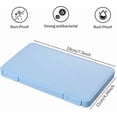 thumbnail image 2 of 6 Pack Portable Mask Storage Bag, Portable Plastic Storage Boxes With Lids, Storage Clip, 2 of 5