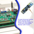 thumbnail image 4 of Seitruly ABS 4 luces 10 V-30 V inversor reemplazo Universal reparación desmontable pantalla módulo convertidor placa de circuito para 15-26 pulgadas Electrónica miscelánea, 4 of 6
