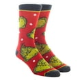 thumbnail image 2 of Dr Seuss Grinch Christmas Crew socks Set 3-Pack, 2 of 7
