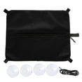 thumbnail image 1 of Bolsa de almacenamiento para tabla de surf de remo con ventosas, color negro, 1 of 9